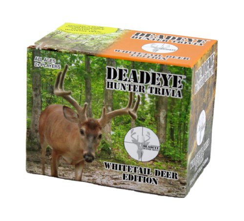 Deadeye Whitetail Deer Hunter Trivia Card Game