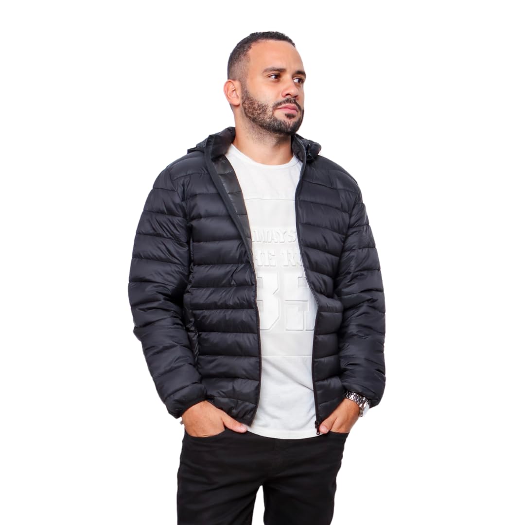 Jaqueta Puffer Bobojaco Masculina Corta Frio e Vento com Bolso Capuz Motoqueiro Moto em promoção! Veja a oferta e mais achadinhos de Jaquetas & Casacos 8 Hoje é o melhor dia para comprar Jaqueta Puffer Bobojaco Masculina Corta Frio e Vento com Bolso Capuz Motoqueiro Moto com aquele preço maroto! Promoção! Aproveite a oferta! 8