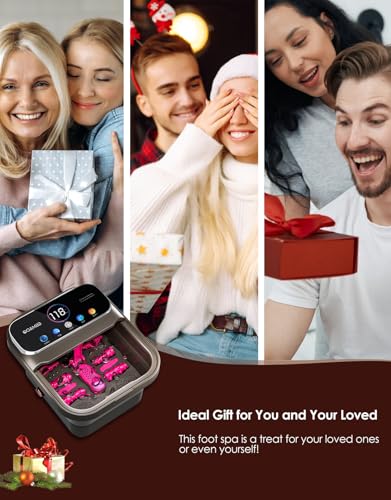 OOAMBB Collapsible Foot Spa Bath with Remote Control Heat Bubble Timer - image 8