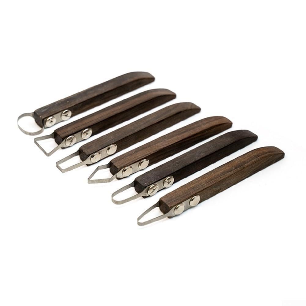 Keramik-Schaber-Werkzeug-Set mit austauschbarem Schneidkopf(6PCS)