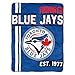 Northwest MLB Toronto Blue Jays Micro Raschel Throw, One Size, Multicolor
