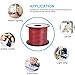 TYUMEN 100FT 22/2 Red Black Extension Cord, 22AWG OFC 12V/24V DC Wire for LED Strips Lamp Lighting, Hookup Wire