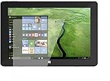 dipos I 2X Bildschirmschutz klar kompatibel mit TrekStor SurfTab Twin 10.1 Schutzfolie 9H Anti-Shock