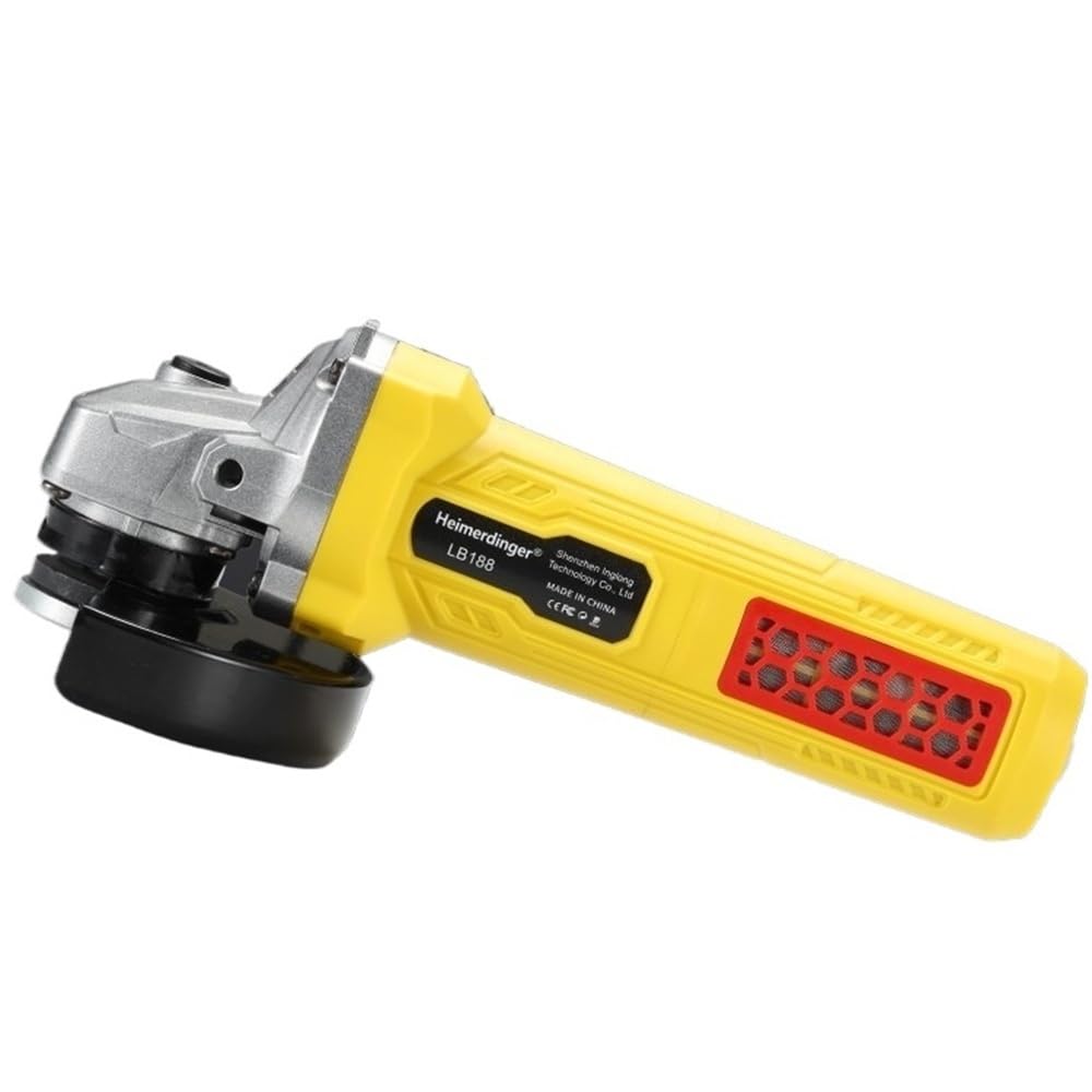 Meuleuse d'angle brushless 1100W 220V avec carter en alliage et poignée