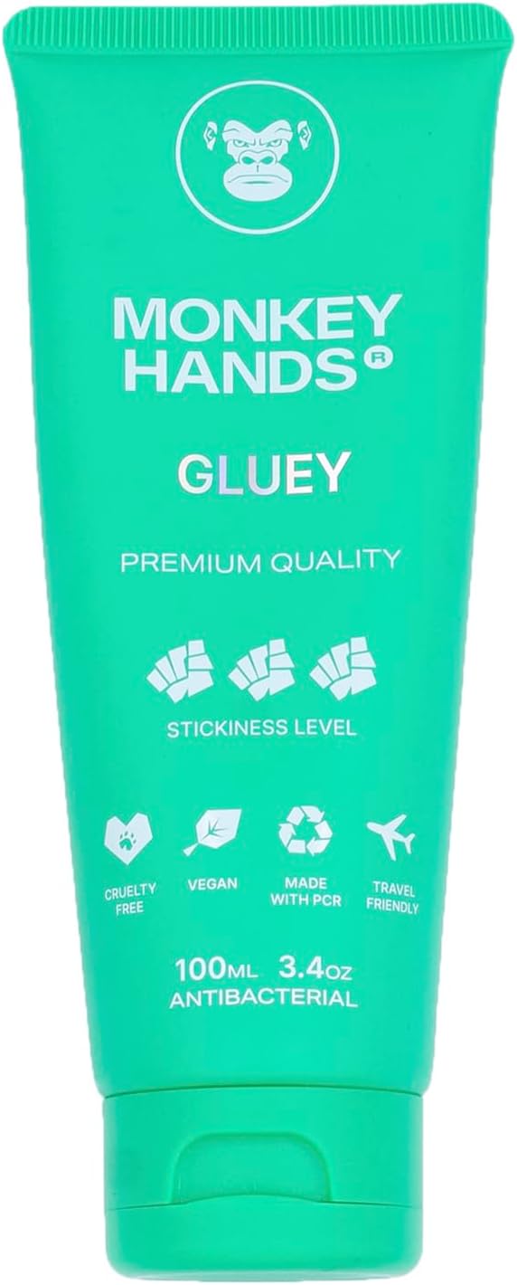 MONKEY HANDS Gel Grip Pole Dance, Calisthenics, Rings, Parkour, Gymnastics, Padel, Tennis and More - High Performance - Skin Friendly, Vegan, Without Parabens and Petrolatum - 100ml.