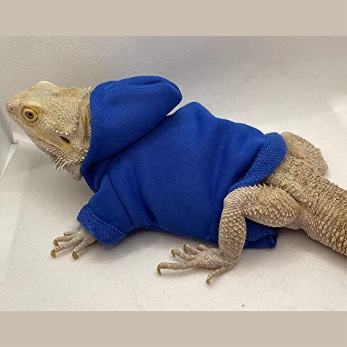 KUNBIUH Roupas de Lagarto para Dragões Barbudos, Material de Pano Feito À Mão, Moletom com Capuz, Ca