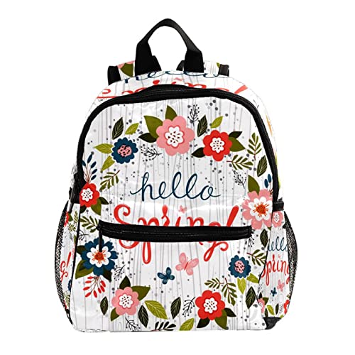 Sac à dos pour enfants Hello Spring Flower petit sac de voyage garçons et filles