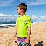 O'NEILL Youth Basic Skins 50+ S/S Rash Guard, Color: Watermelon - Image 2