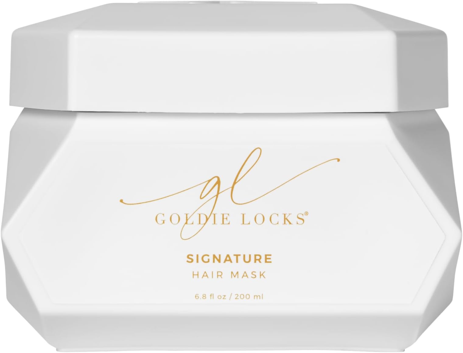 Goldie Locks Ultra Hydrating Hair Mask - Frizz Control and Deep Moisture Treatment - Adds Shine and Smoothness - Safe for Extensions & Color-Treated Hair - Protein-Free - 6.8 fl oz(Packaging May Vary)