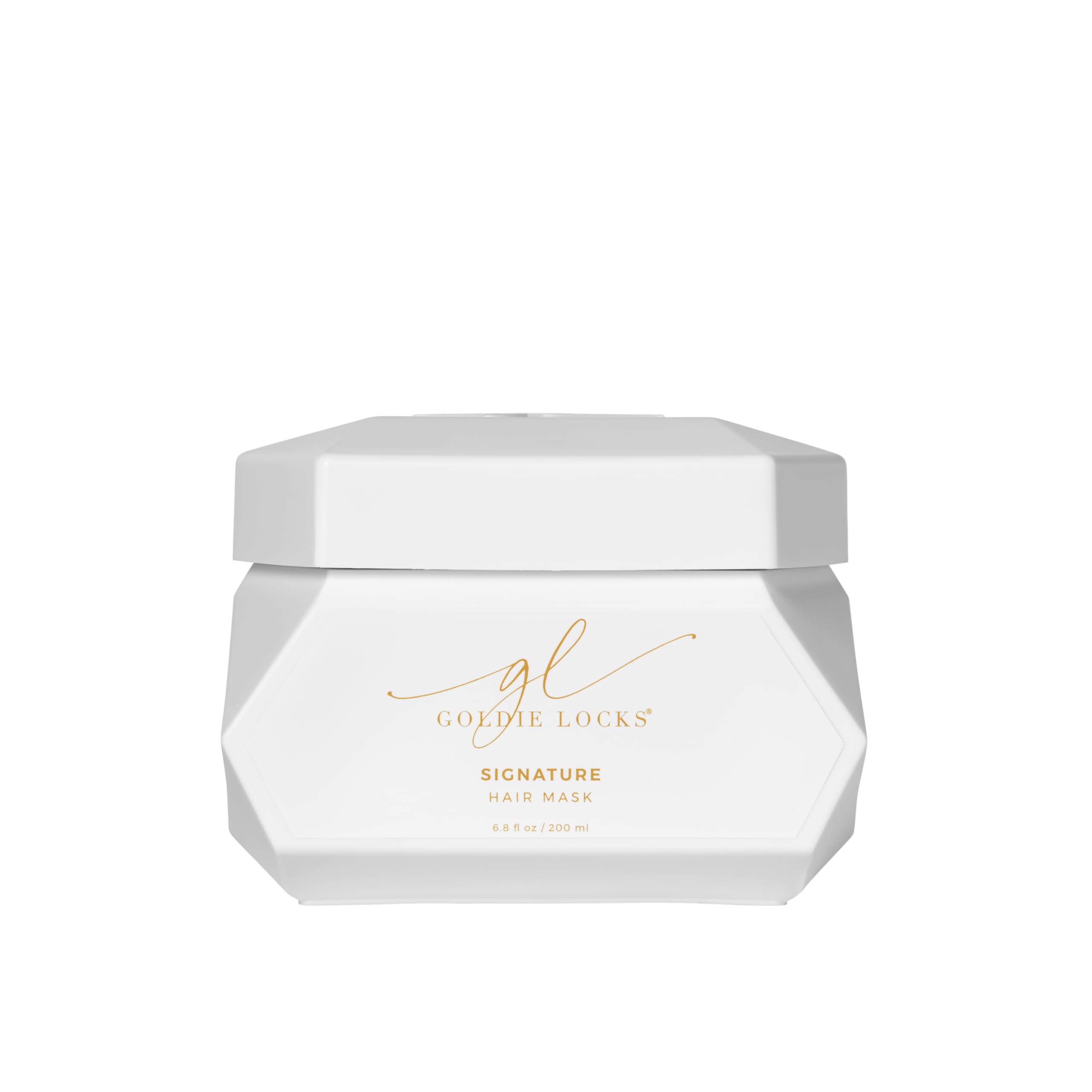 Goldie Locks Ultra Hydrating Hair Mask - Frizz Control and Deep Moisture Treatment - Adds Shine and Smoothness - Safe for Extensions & Color-Treated Hair - Protein-Free - 6.8 fl oz(Packaging May Vary)