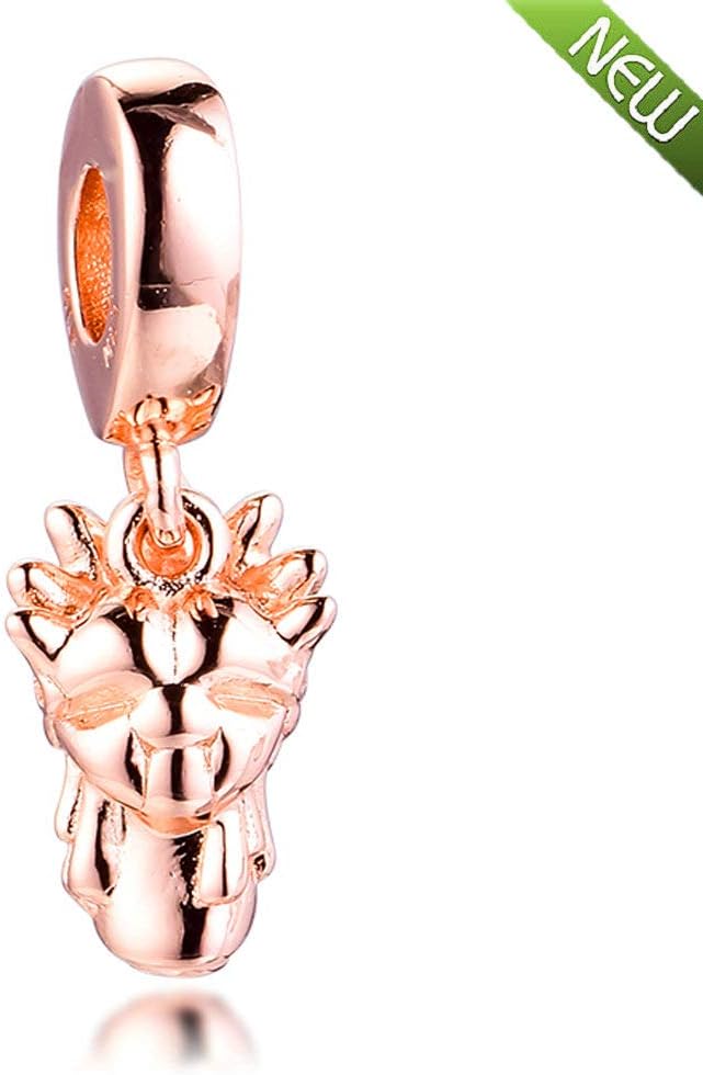 PANDOCCI 2020 Summer Rose New York Statue of Liberty Dangle Bead 925 Silver DIY Fits for Original Pandora Bracelets Charm Fashion Jewelry - Image 5