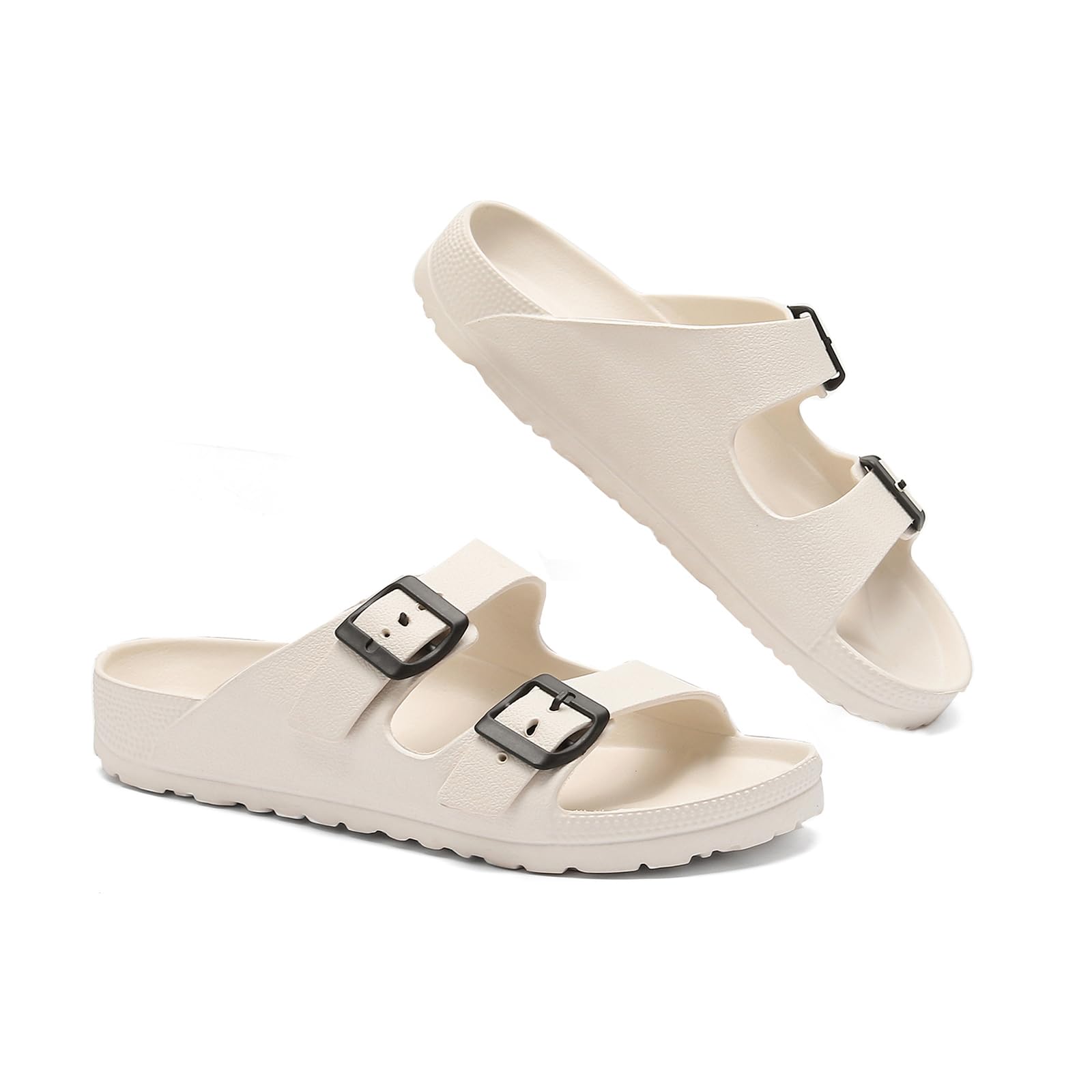 YUHITYGZGS Sandali Donna Uomo Estive Piscina Mare Spiaggia Casa Ciabatte Sportivi Ortopediche Sandalo Giardini Trekking Pantofole Morbide Eva Foam Slides Comode Platform Slippers Mules