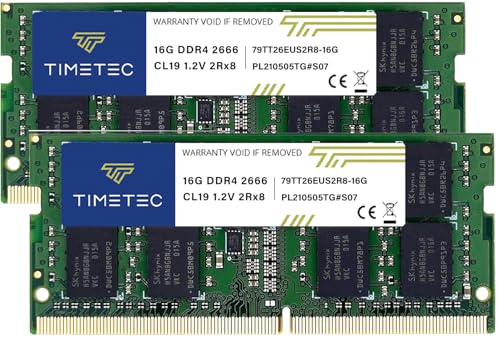 Amazon.co.jp: Timetec 32GB キット(2x16GB) DDR4 2666MHz PC4-21300