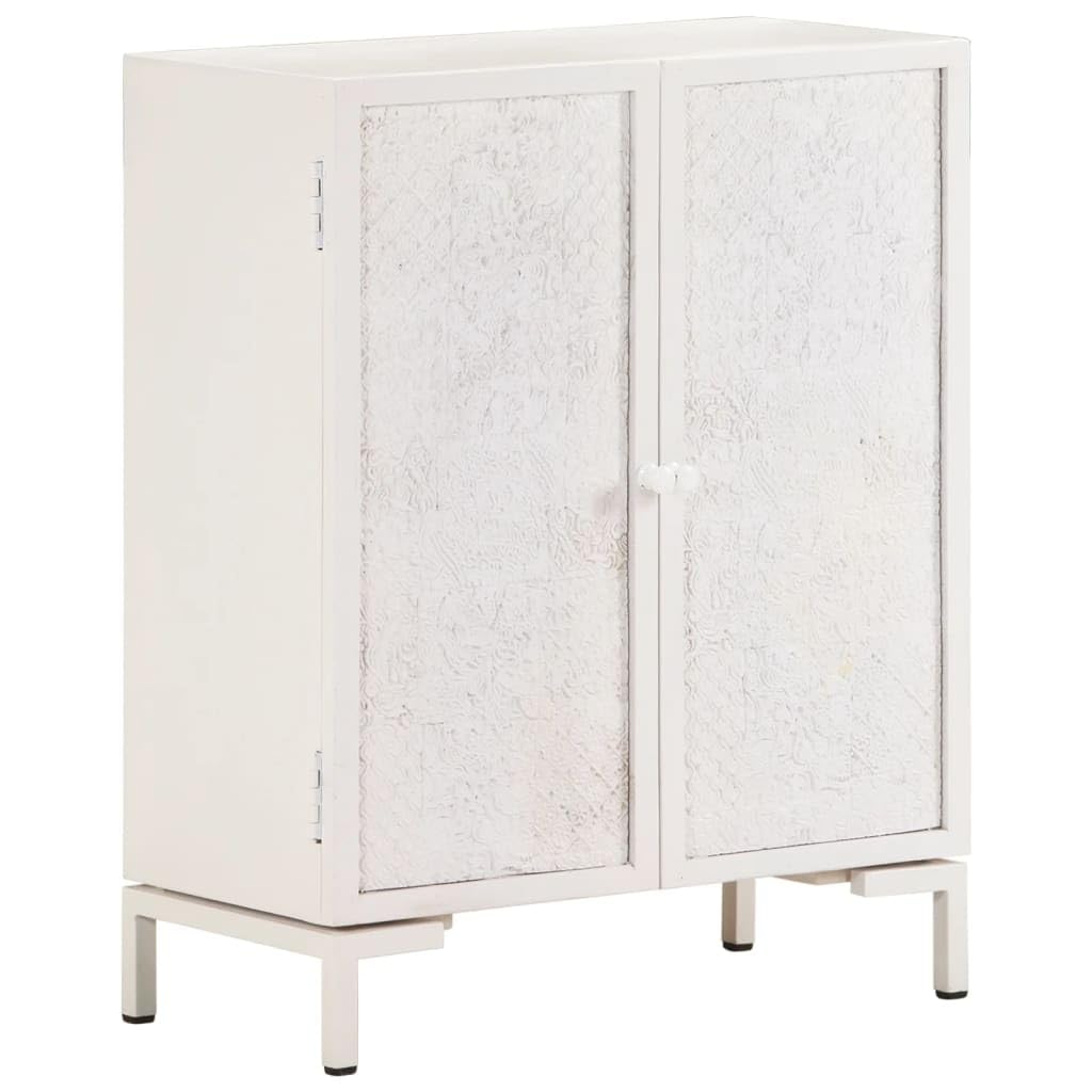 Credenza in legno massiccio di mango, 60 x 30 x 76 cm