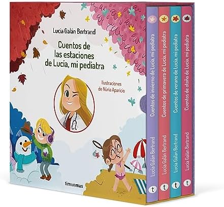 Estuche Las estaciones de Lucía, mi pediatra (Cuentos infantiles de Lucía, mi pediatra)