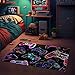 PERFECT LASER Gaming Area Rugs, Gaming Rug Room Decor for Game Players, Video Gaming Rugs for Bedroom Living Room Playroom, Game Player Living Room Mat(47