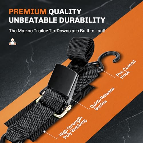 Image of WELLUCK Resistance Bands Set for Exercise, Stretching and Workout Toning Tube Kit with Foam Handles, Door Anchor, with Quick Release Buckle & Anti-Scratch Hooks, Set of 2
