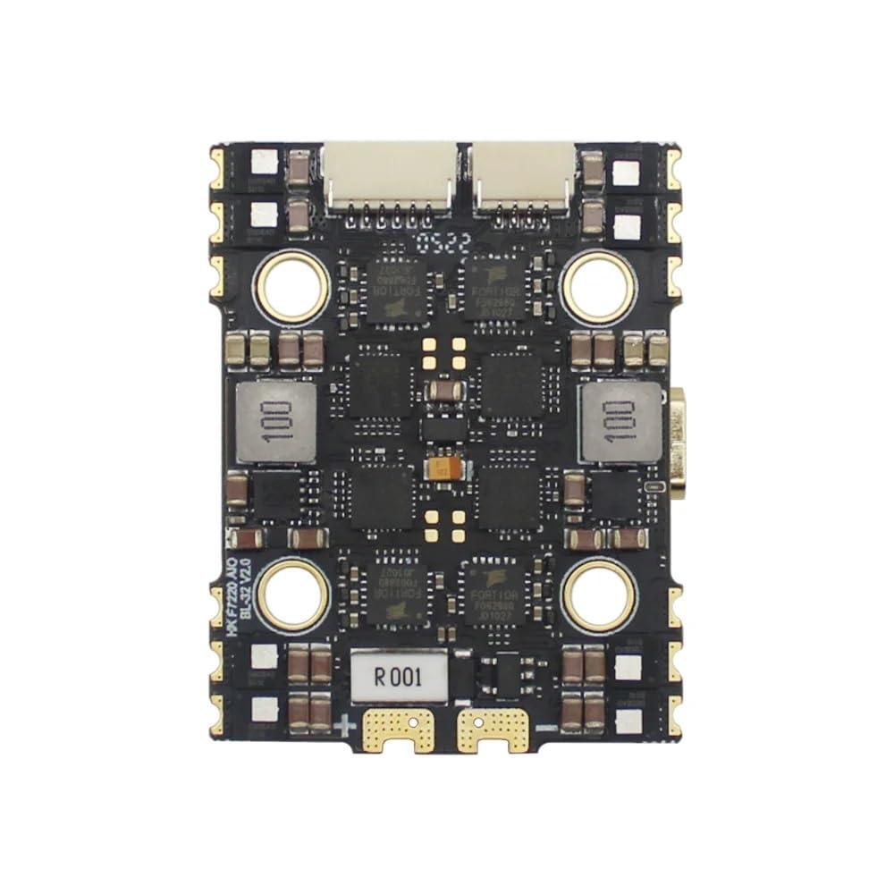 F722 AIO Podwójny BEC F7 kontroler lotu 32Bit 40A 50A 4w1 ESC 2-6Sfit for RC FPV Freestyle wykałaczka Drone(F722 40A AIO)