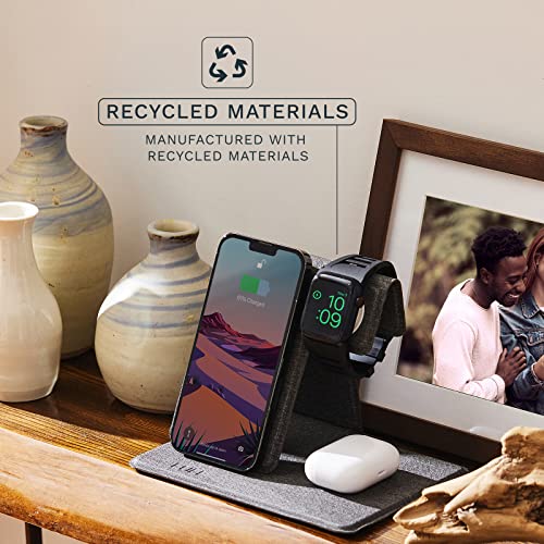 FUEL Foldable 3 in 1 Fast Wireless Charging Station for Multiple Devices - Portable iPhone - image 5