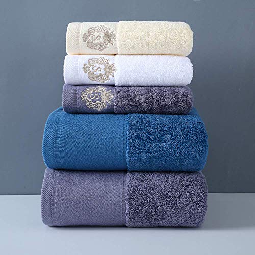 Toalla de baño amarilla de 140x70cm en algodón suave ideal para tu ducha diaria 3