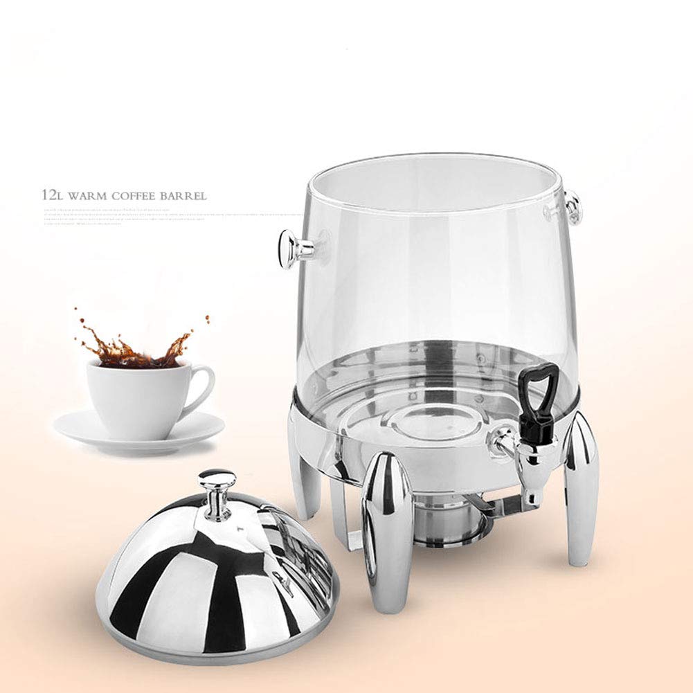 Dispensador Agua, dispensador Bebidas comerciales Urna café, dispensador Agua con Leche o Jugo frío Ideal para Barras Buffet Desayuno, buffets y Bares cócteles