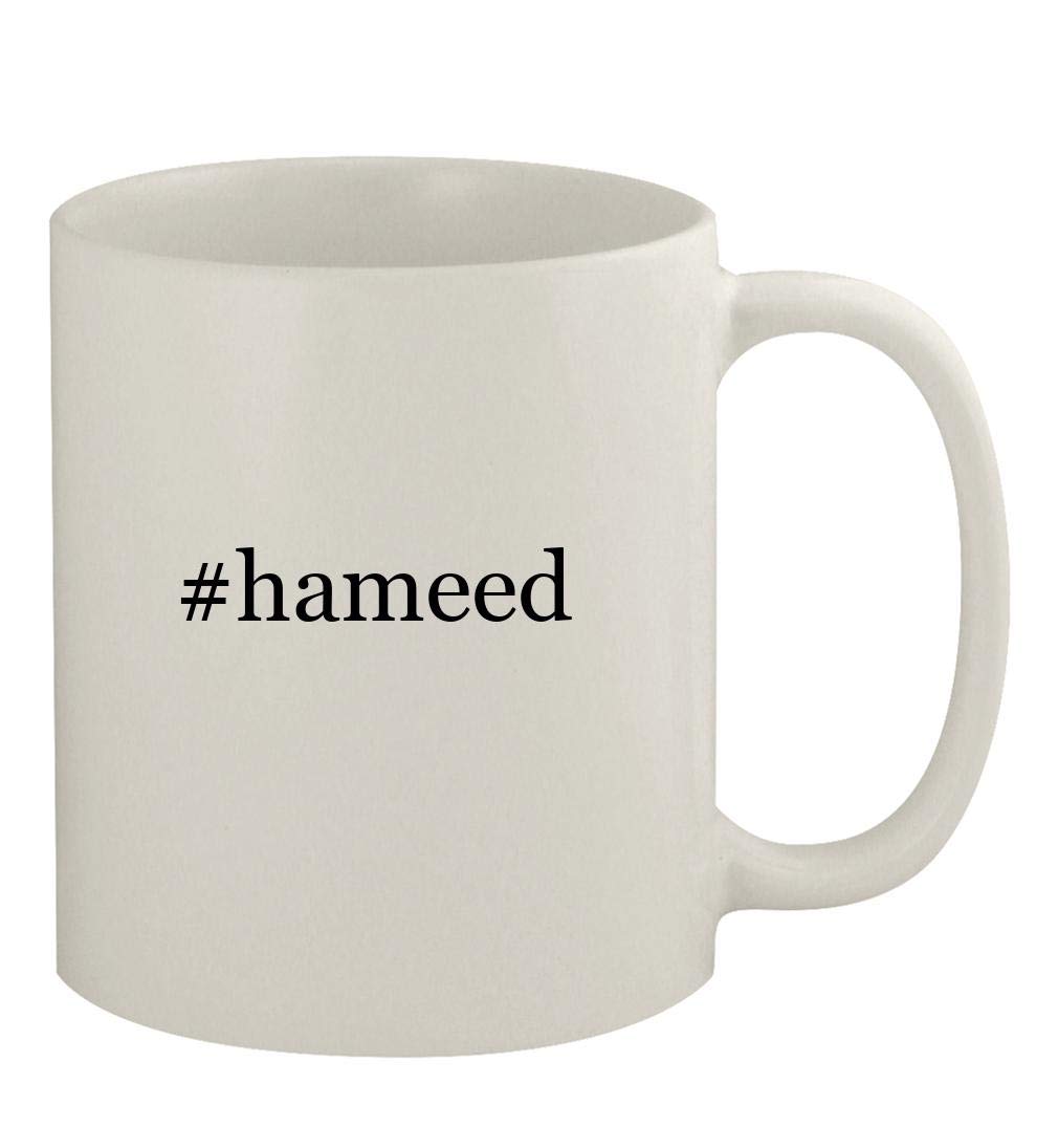#hameed - 11oz Ceramic White Coffee Mug, White