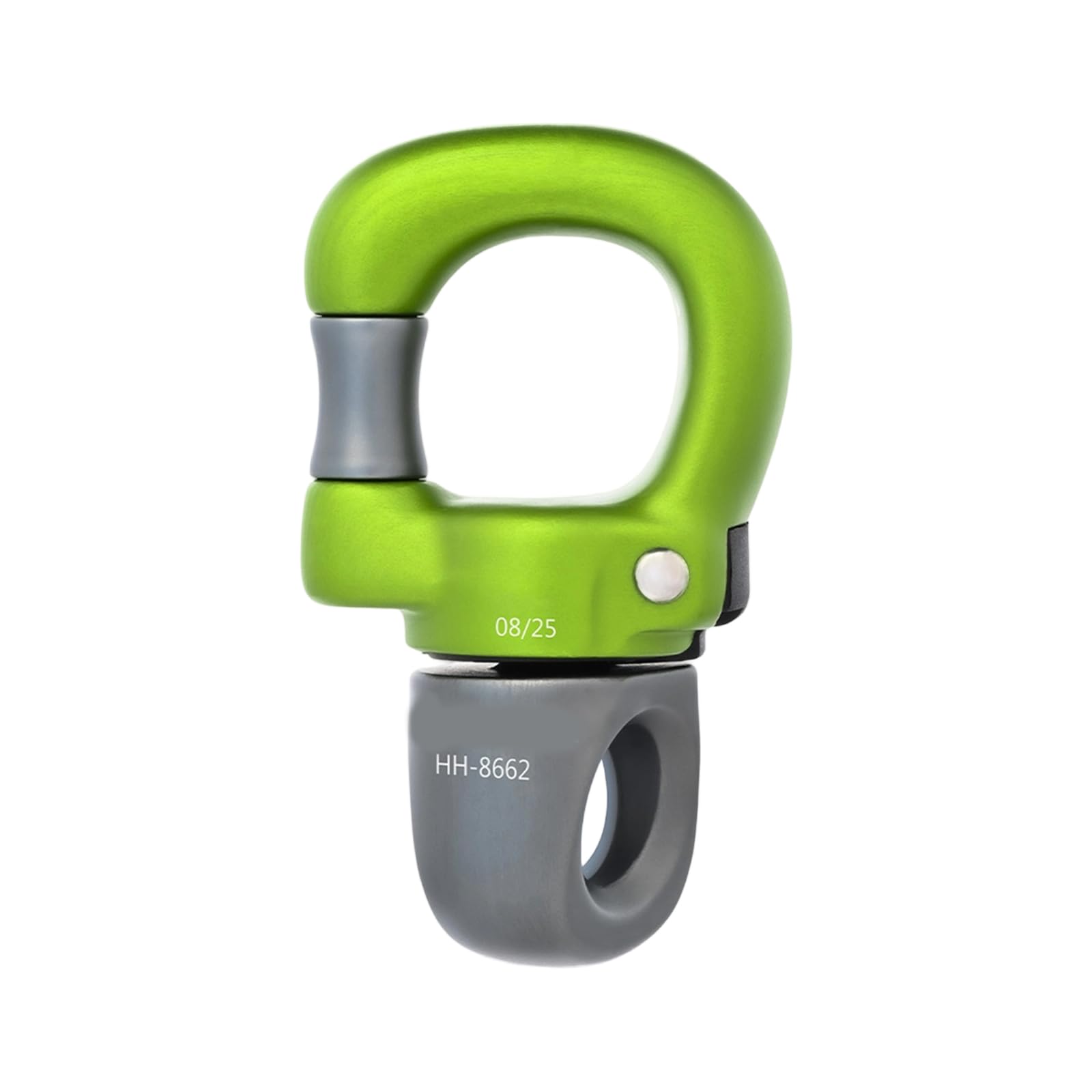 Conector giratorio de 360 grados, mosquetón de escalada con bloqueo automático, accesorios de conexión rápida duradera