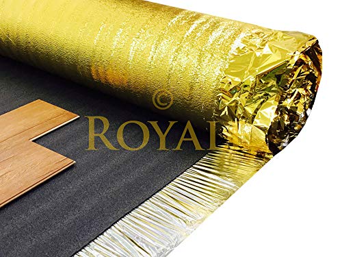 Royale Sonic Gold 5mm - Acoustic Underlay for Wood or Laminate