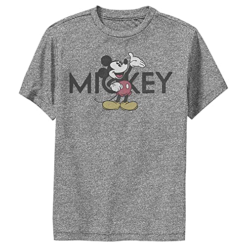 T-shirt Mickey vintage garçon qui évacue la sueur pour enfants actifs