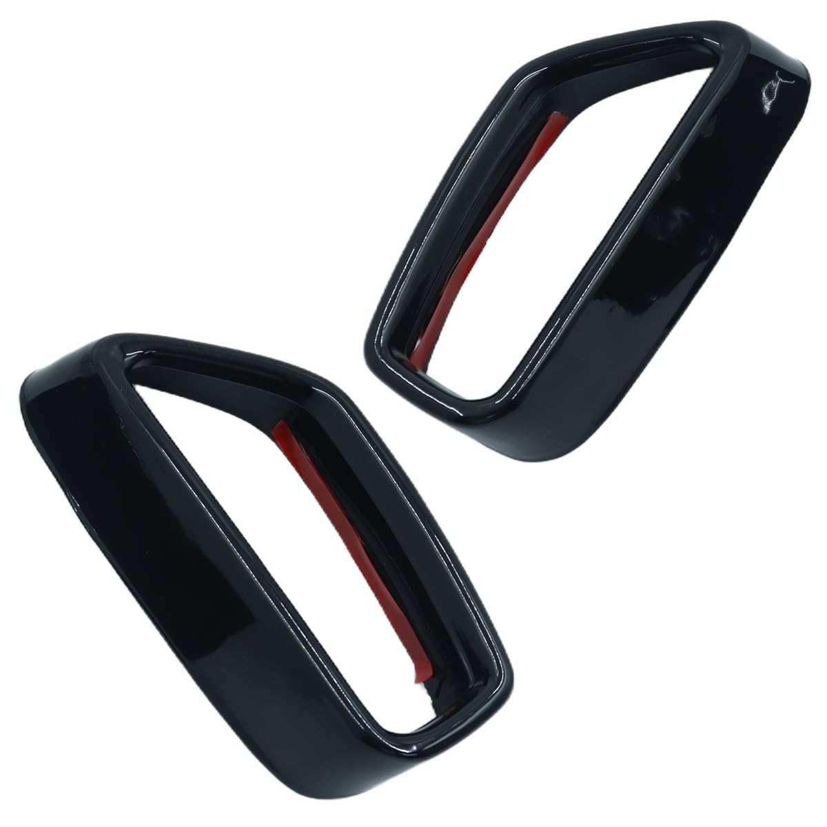 Lot de 2 embouts d'échappement noir brillant pour Série 5 G30 G38 2018-2021, en acier inoxydable, boulonnés