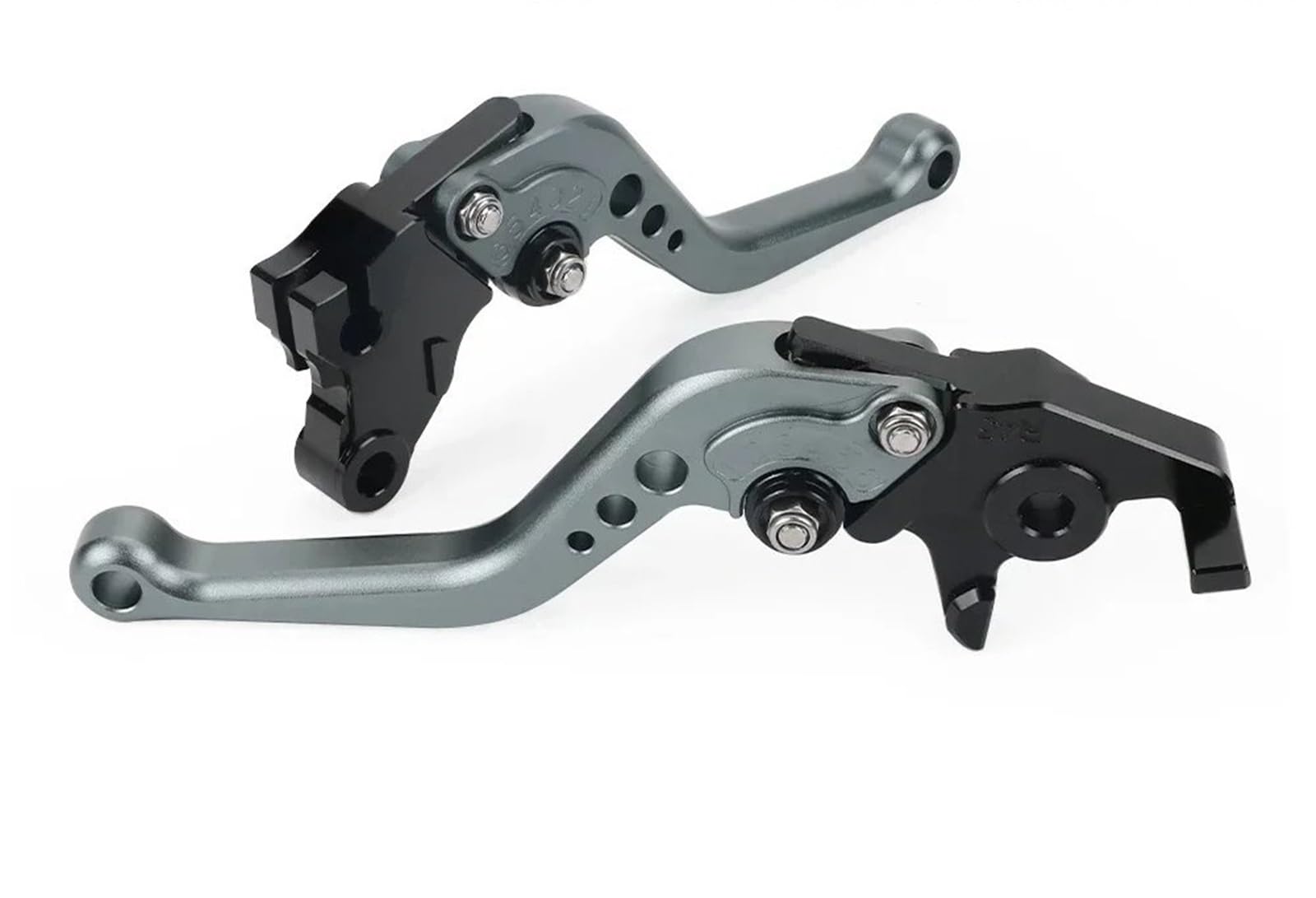 Ouvecr Short Titanium Motorbike Brake Levers For Cfmoto 450Mt 800Mt 650Mt 700Mt 2022-2025 Foldable Short Control Handle Brake Clutch Lever(Short Titanium)