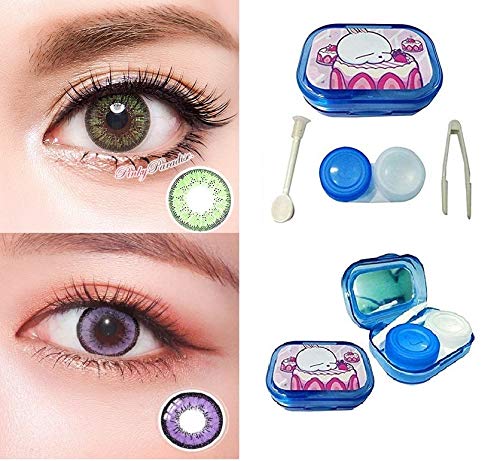 Optify Green,Purple Monthly Colored Contact Lenses For Eye Men and Woman (B08682XR3T) Amazon Price History, Amazon Price Tracker