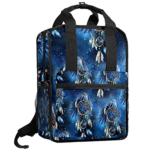 Sac à dos bohème vintage mixte avec bretelles réglables