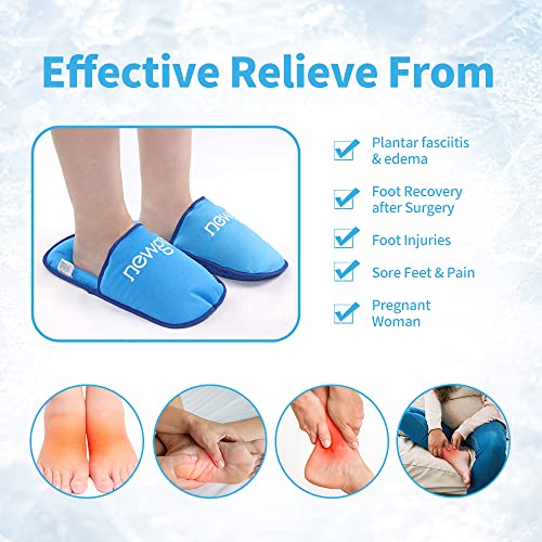 Newgo GL001 Foot Ice Pack Slippers For Plantar Fasciitis thumb #1