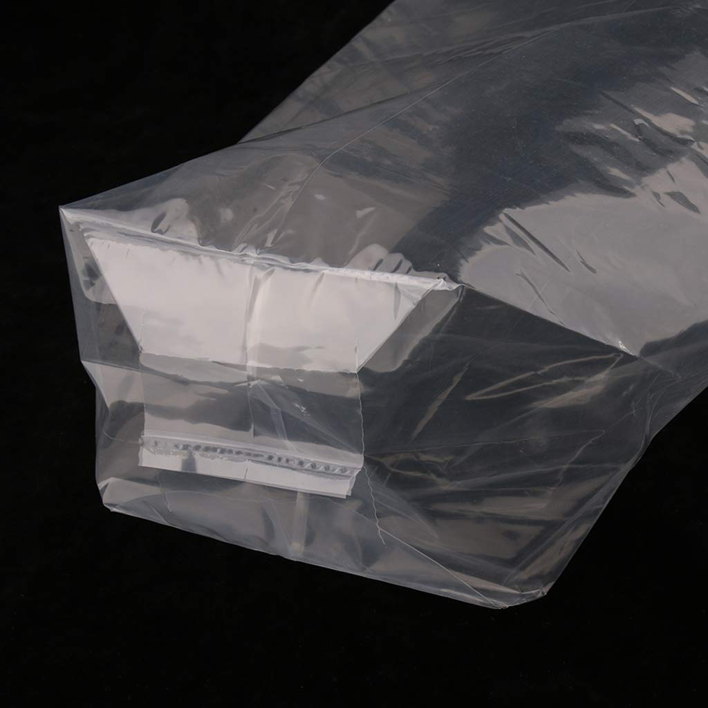 50 Stück Fischbeutel Aquarium Zubehör Transportbeutel für Fische Und Garnelen Aus Strapazierfähigem für Tierbedarf Aquaristik, 24x50 cm