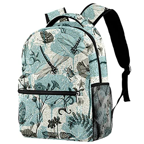 Sacs à bandoulière légers fleurs de pavot pour marcher sans douleur au dos