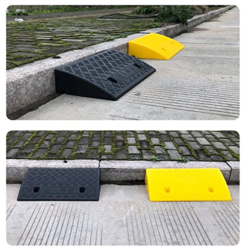 Rampas portátiles de plástico Amarillo 25x45x19cm miniatura 3