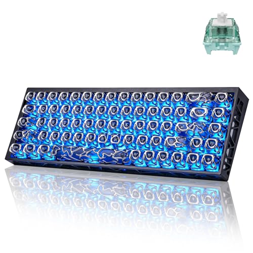 Image of ZORNHER ZH68HE 65% Rapid Trigger Magnetic CNC Aluminum Gaming Keyboard,White Mechanical Keyboard with 8K Hz Polling Rate,0.10ms Latency,Adjustable Actuation,IMD PBT Keycaps,Hall Effet Switch