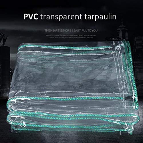 Bâche transparente imperméable pour protéger les plantes de balcon