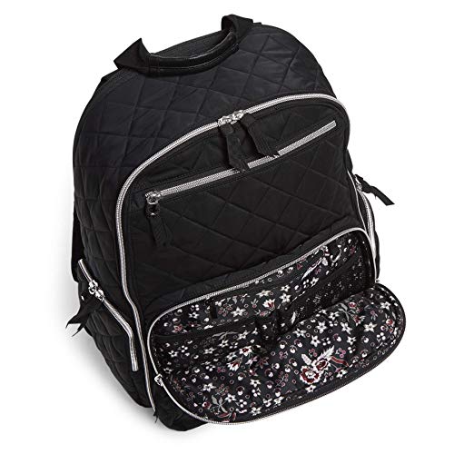 Vera Bradley Women's Performance Twill Commuter Backpack, Black, One Size #TOP2