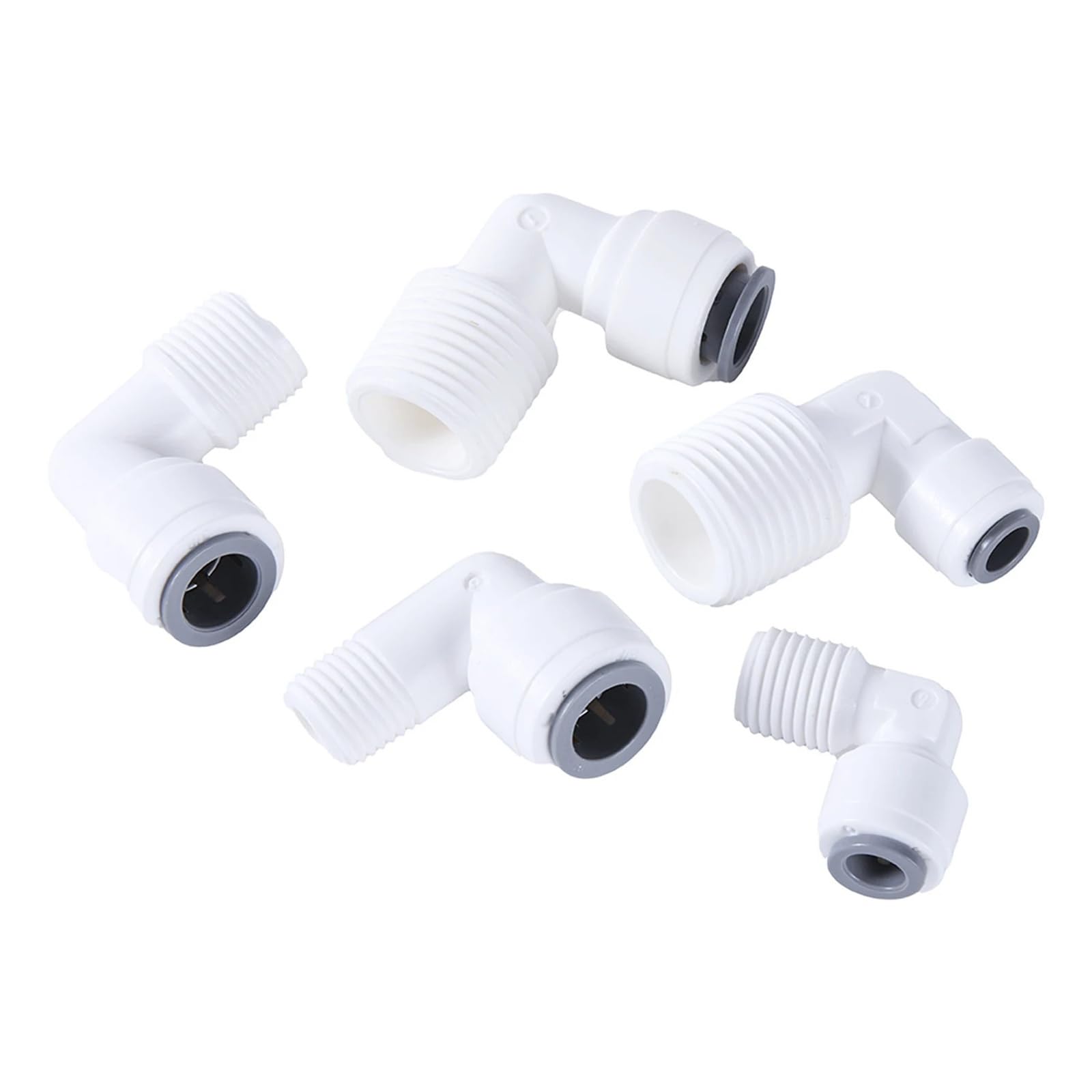 Connecteur de tuyau PE et filtre osmose inverse avec filetage POM 3/8