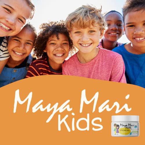 Maya Mari Kids Hair Styling Gel With Coconut Fruit Extract – Lightweight Styling Gel For Textured And Curly Hair, 12 Oz #TOP7