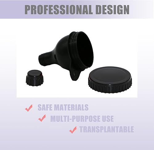 Miniatura 5 de Paquete de 2 recipientes de proteína en polvo para llevar, embudos de suplementos portátiles con botella agitadora, bolas y cuchara, contenedor