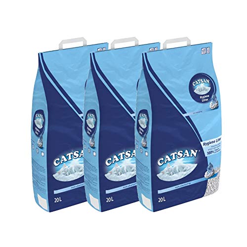 3XHygiene NonClumping Cat Litter 20L Catly