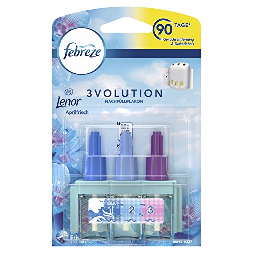 Febreze 3Volution Recharge pour diffuseur de parfum Fraîcheur d'avril 20 ml