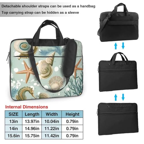 Bolsa Vintage para Laptop 15.6 Pulgadas Impermeable miniatura 3