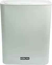 Lixeira Sensor Automática Banheiro Cozinha Lixo Inteligente Branca KOKAY