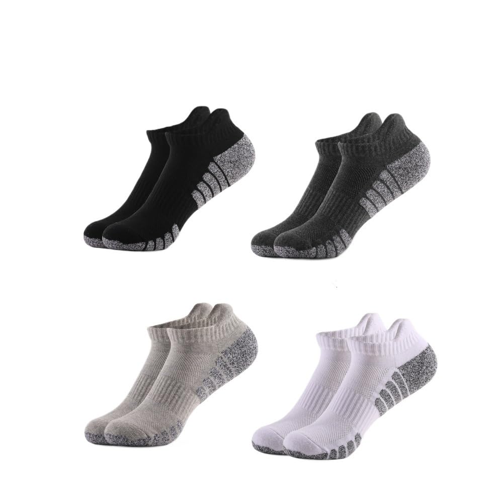 Calcetines deportivos acolchados: calcetines acolchados for correr largas distancias for hombres y mujeres, calcetines deportivos transpirables