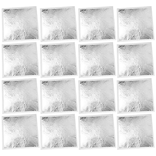 Lámina de plata de material duradero Housoutil para acabados decorativos selectos 2