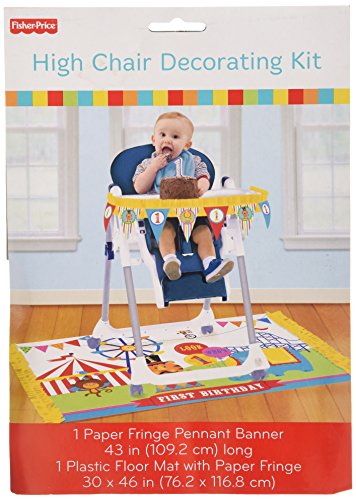 amscan Fisher Price Circus High Chair Decorating Kit (Each)
